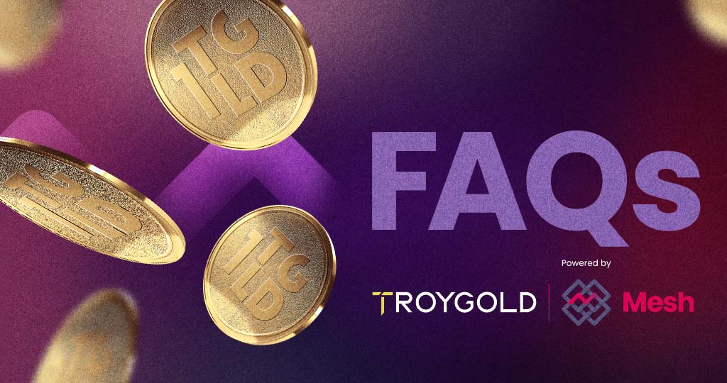 TroyGold Krugerrand Token: Frequently Asked Questions-TGLD